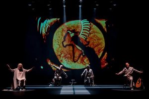 Teatro -Todas as crianças da terra - Sidónio Muralha - animação de areia