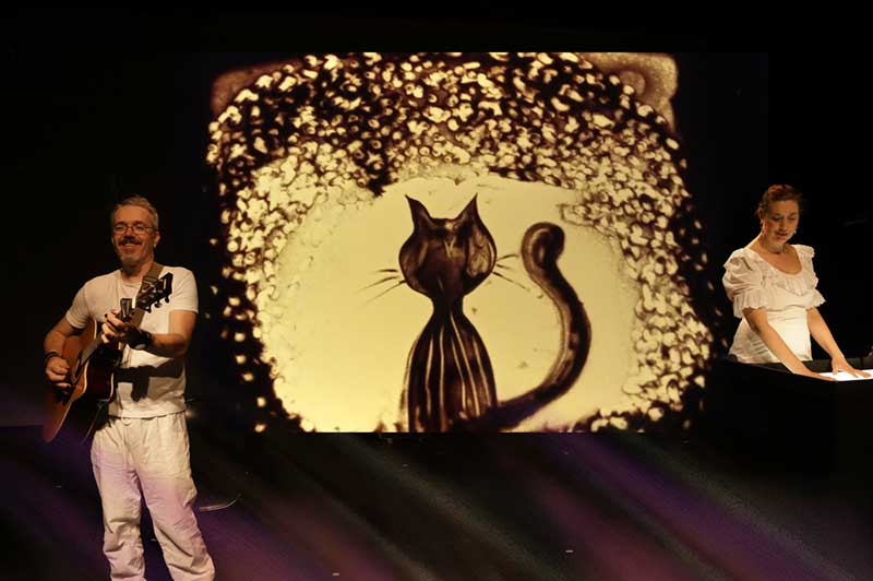 As fábulas de Fedro - Sand Art Animation - Pilar Puyana