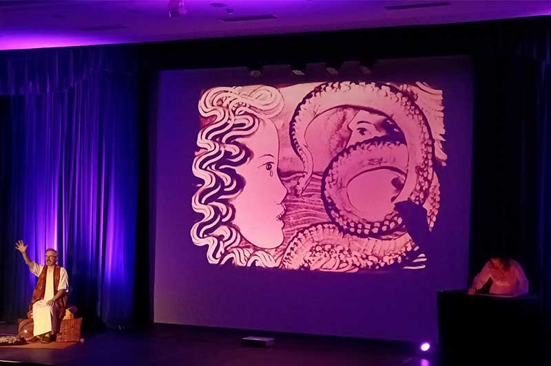 As mouras encantadas - Sand art animation
